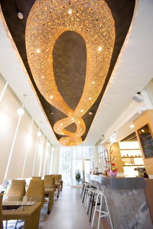 Restaurant, Caotun Zhida Craft Service Guest House in Nantou