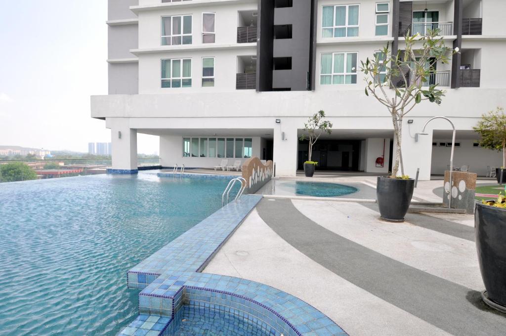Swimming pool, AZFA Suites at De Centrum Putrajaya Bangi FREE wifi in Kuala Lumpur