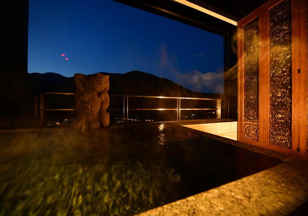 Hot spring bath, Hakone Airu in Hakone