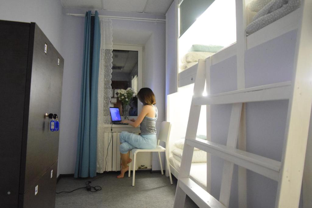 Capsule Hostel Arbat 25 Moscow photo