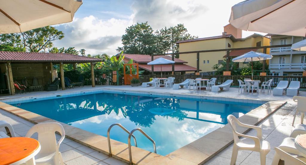 Swimming pool, Hotel Sao Sebastiao da Praia in Florianopolis