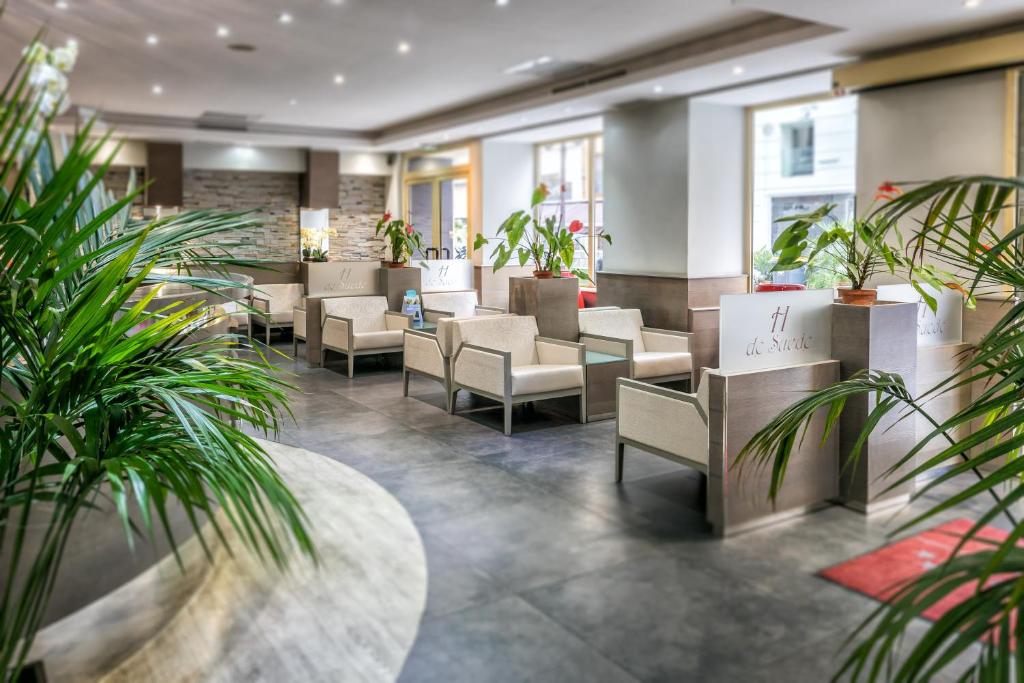 Lobby, Hotel de Suede in Nice