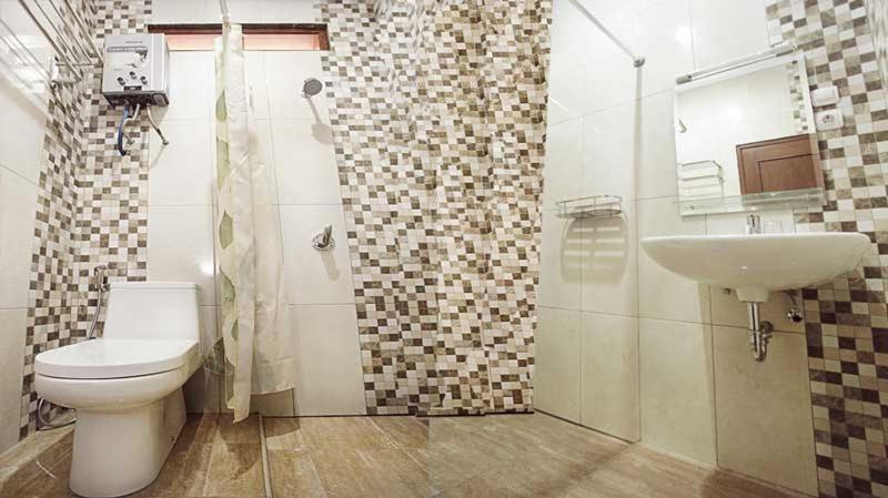 Gut gepflegte Badezimmer