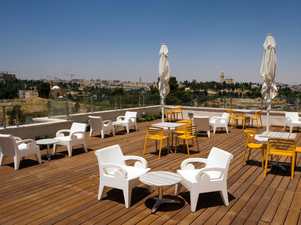 Balcony/terrace, Dan Boutique Jerusalem Hotel in Jerusalem