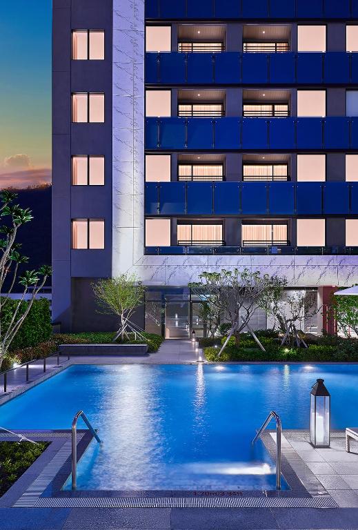 View, Mu Jiao Xi Hotel in Yilan