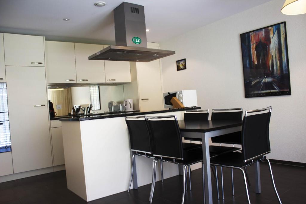 Kitchen, Skender's Apartment in Interlaken