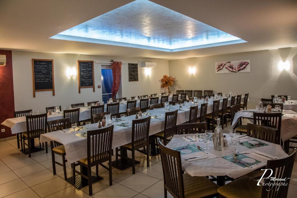 Restaurant, Hotel Azur Saint Junien Cit'Hotel in Saint-Junien