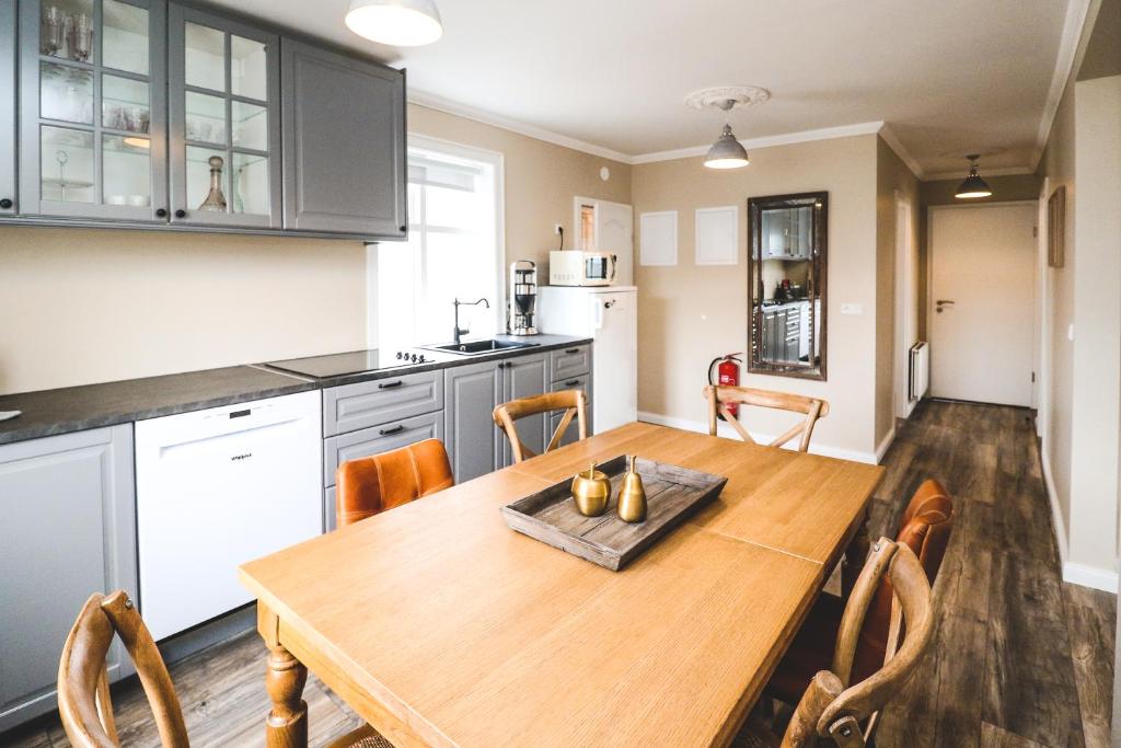 Kitchen, G19 Boutique Apartments in Akureyri