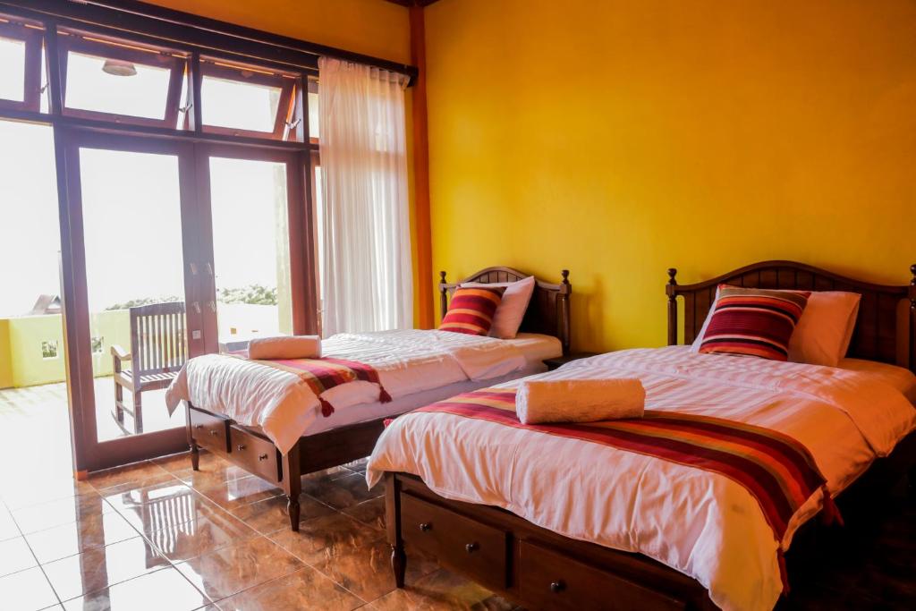 Deluxe Zweibettzimmer mit Meerblick