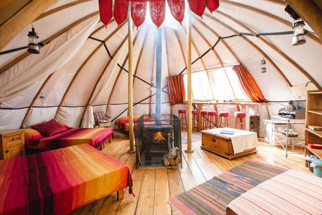 Larkhill Tipis and Yurts, Carmarthen