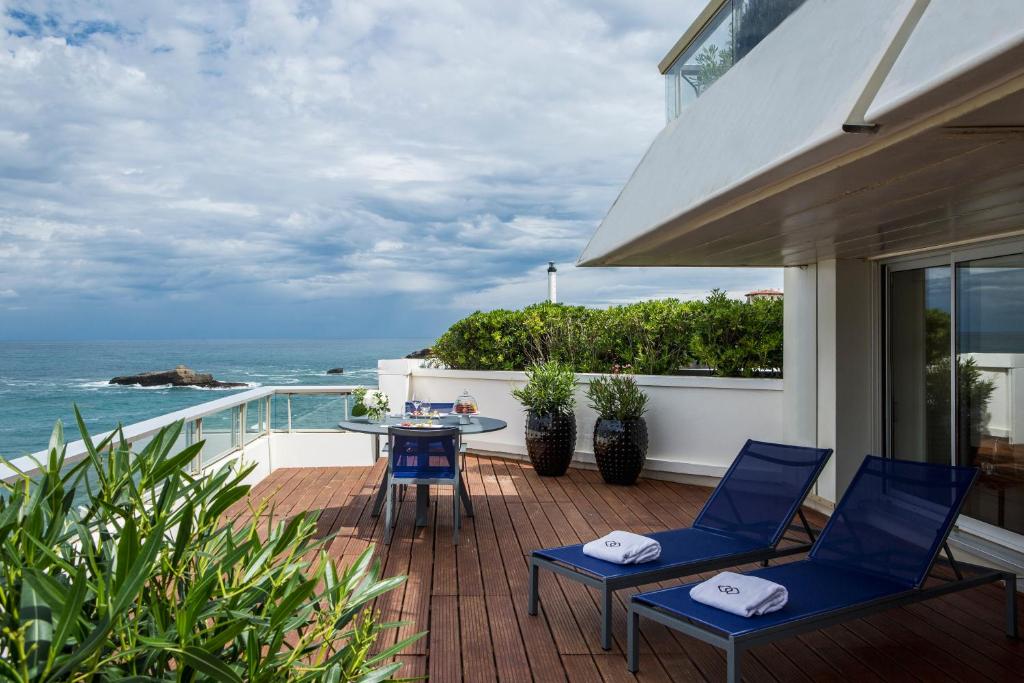 Sofitel Biarritz Le Miramar Thalassa Sea and Spa バルコニー/テラス