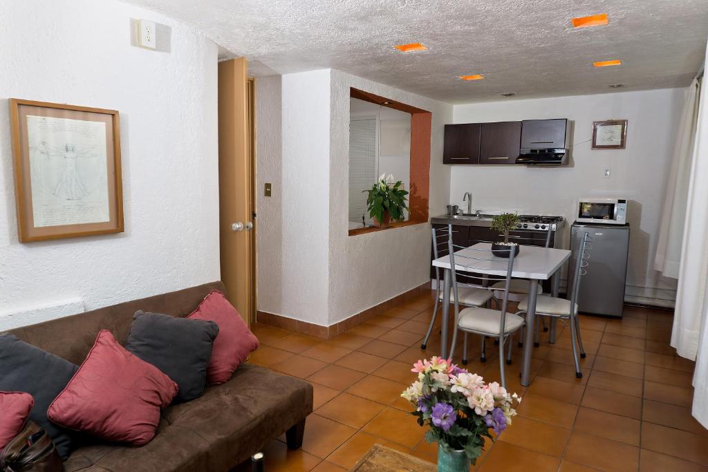 Suite 4A, Terraza, Garden House, Welcome to San Angel, Mexiko