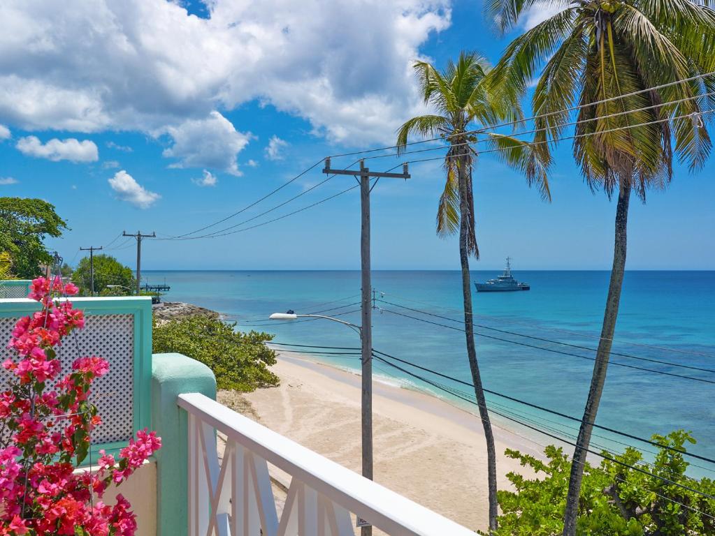 Balcony/terrace, Coral Sands & Carib Edge, AC beach condos in Speightstown