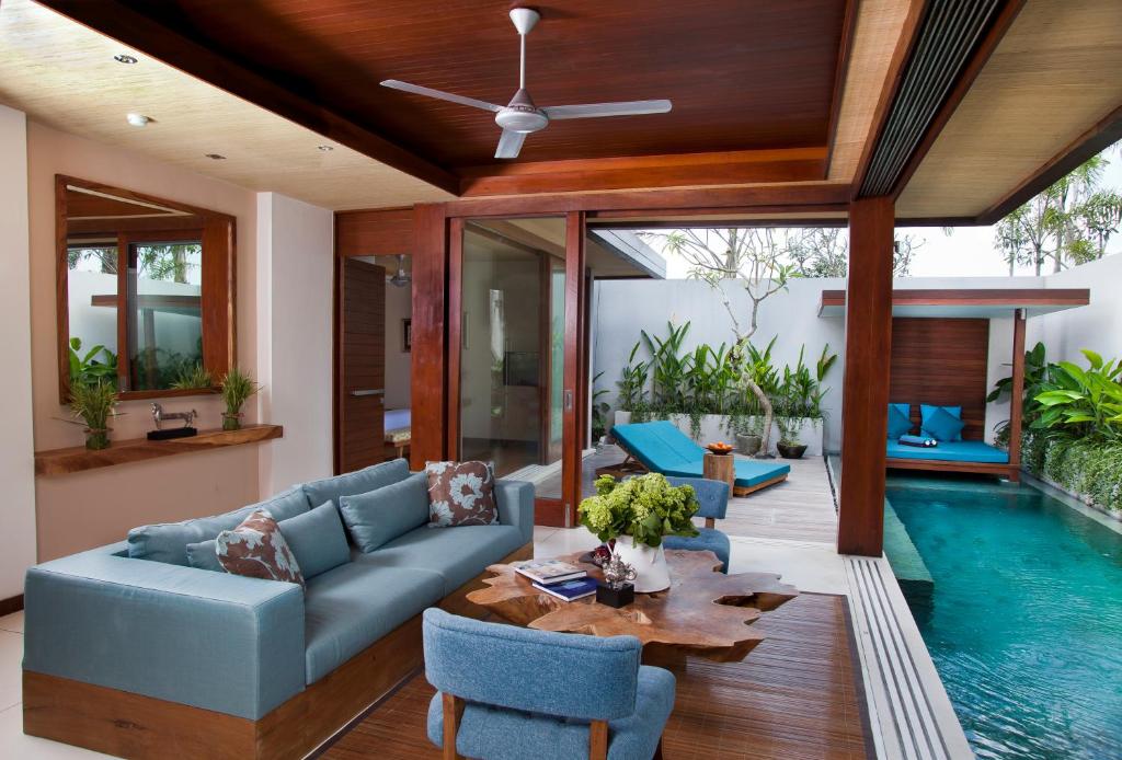 Balcony/terrace, Maca Villas & Spa in Bali