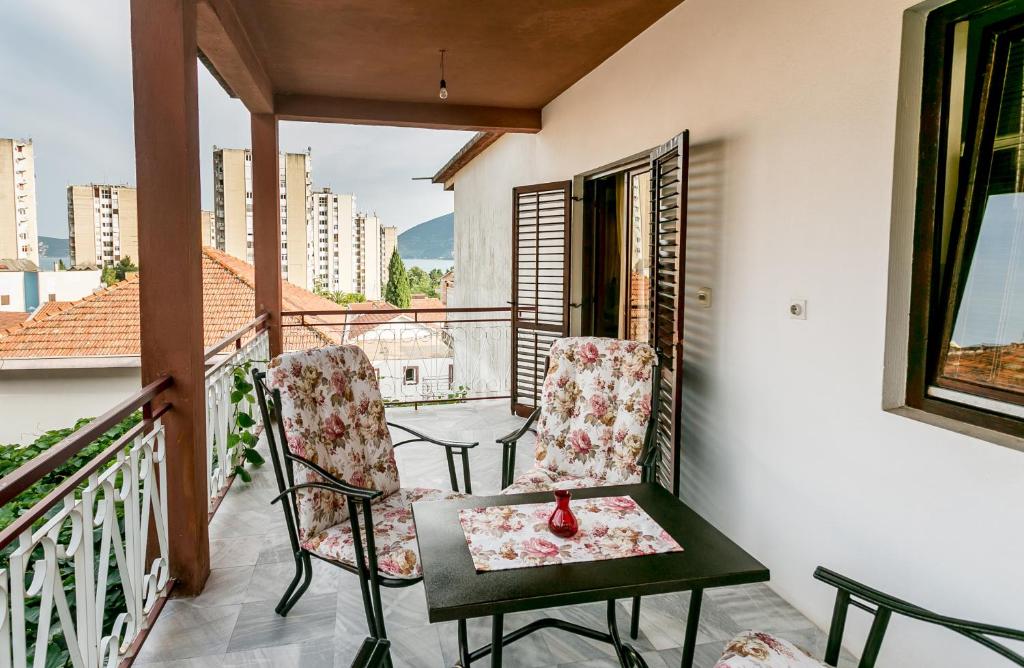 Balcony/terrace, Apartmani Pandurevic in Herceg Novi