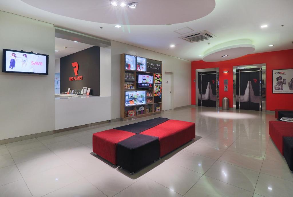 Lobby, Red Planet Ortigas in Manila
