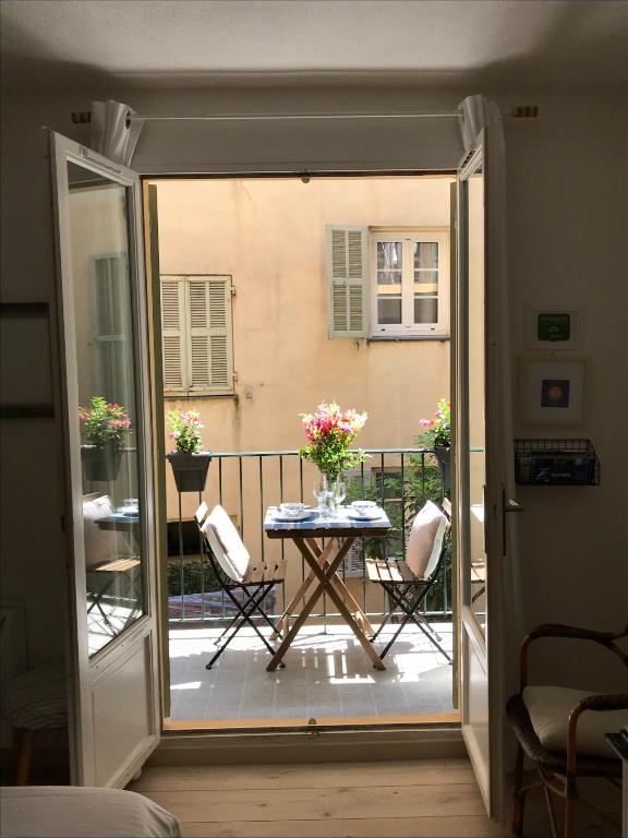 Balcony/terrace, Studio Chateau - Vieux Nice in Nice