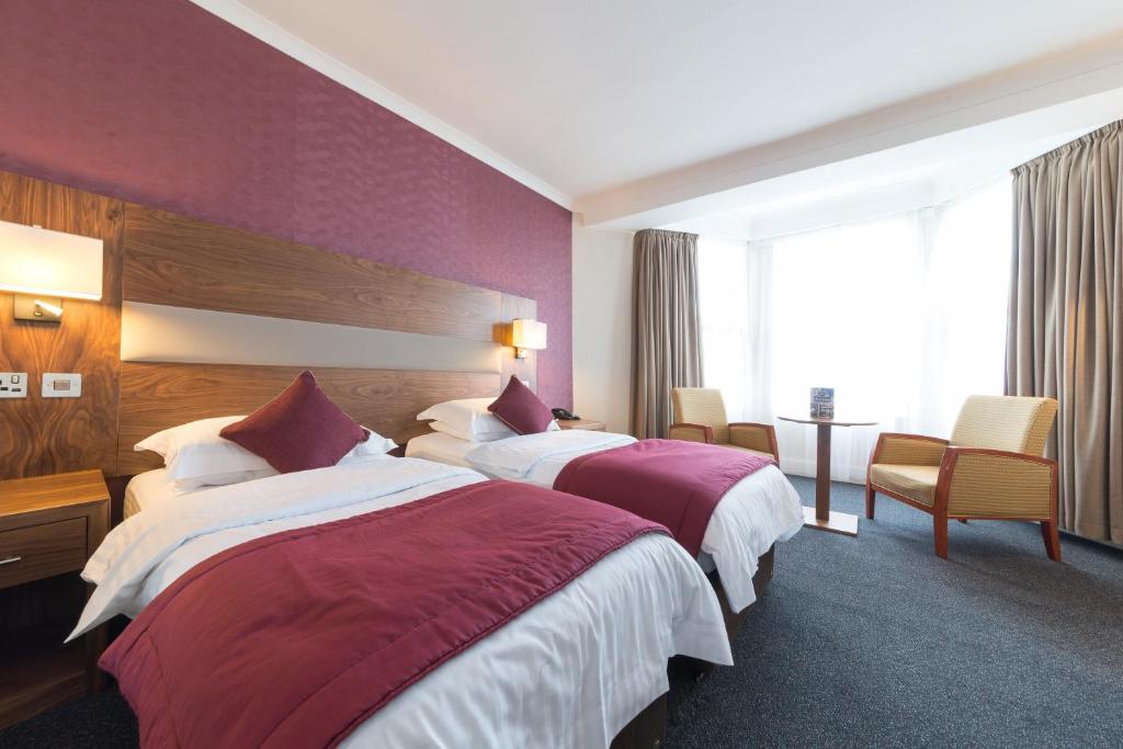 Deluxe szoba 1 kétszemélyes vagy 2 külön ággyal - kilátással a tengerre