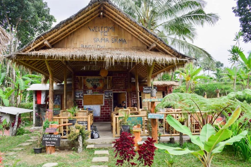 Restaurant, Tetebatu Sama Sama Bungalows in Lombok