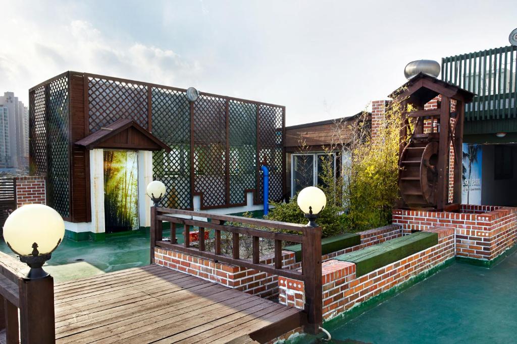 Balcony/terrace, Hotel Good Morning in Ulsan