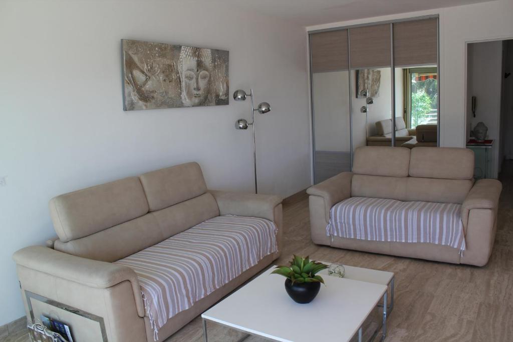appartement vue mer "le chantilly" cagnes sur mer - 5