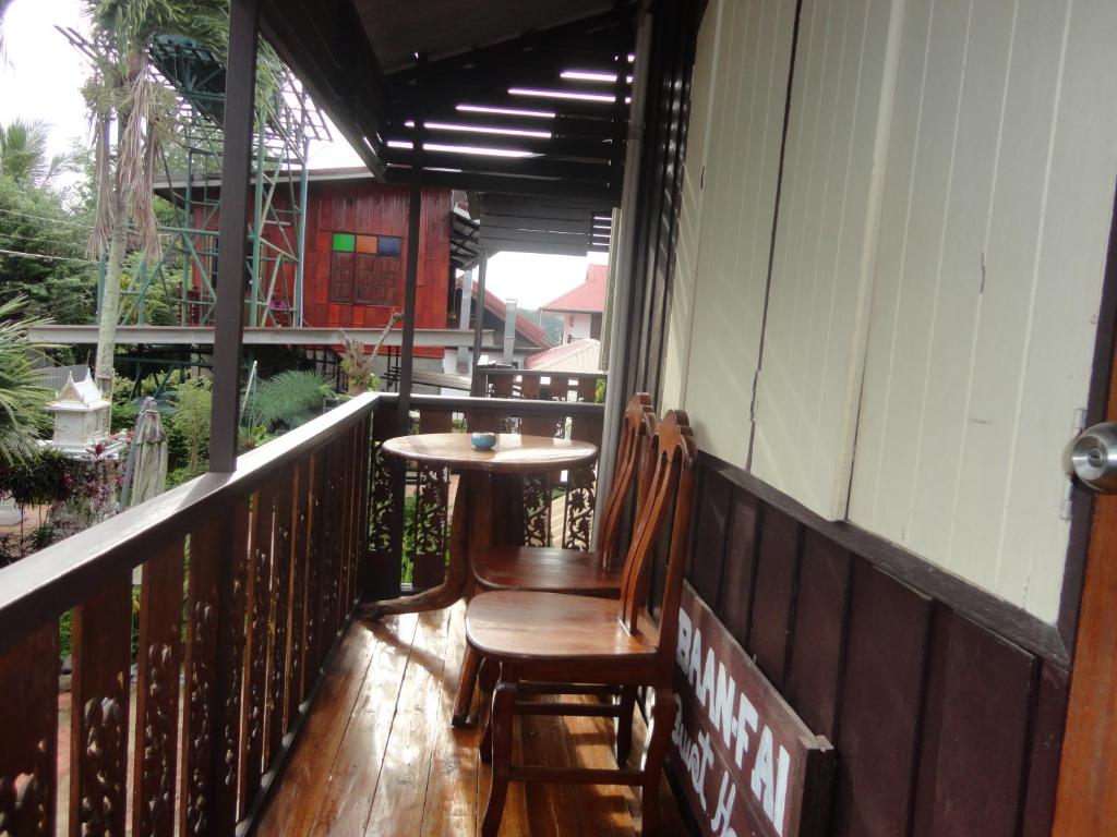 Balcony/terrace, Baan Fai Guesthouse in Chiang Khong (Chiang Rai)