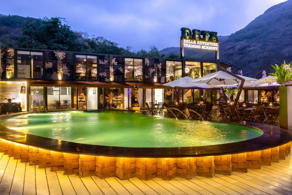 Swimming pool, DATA Resort in Lonavala