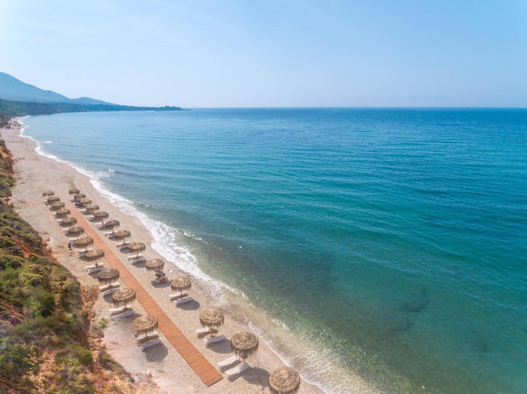 Beach, King Maron Wellness Beach Hotel in Platanitis Maronia