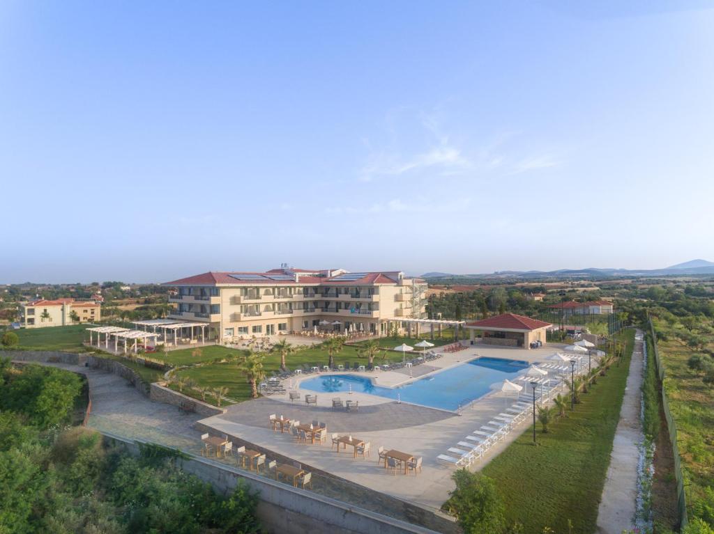 Exterior view, King Maron Wellness Beach Hotel in Platanitis Maronia