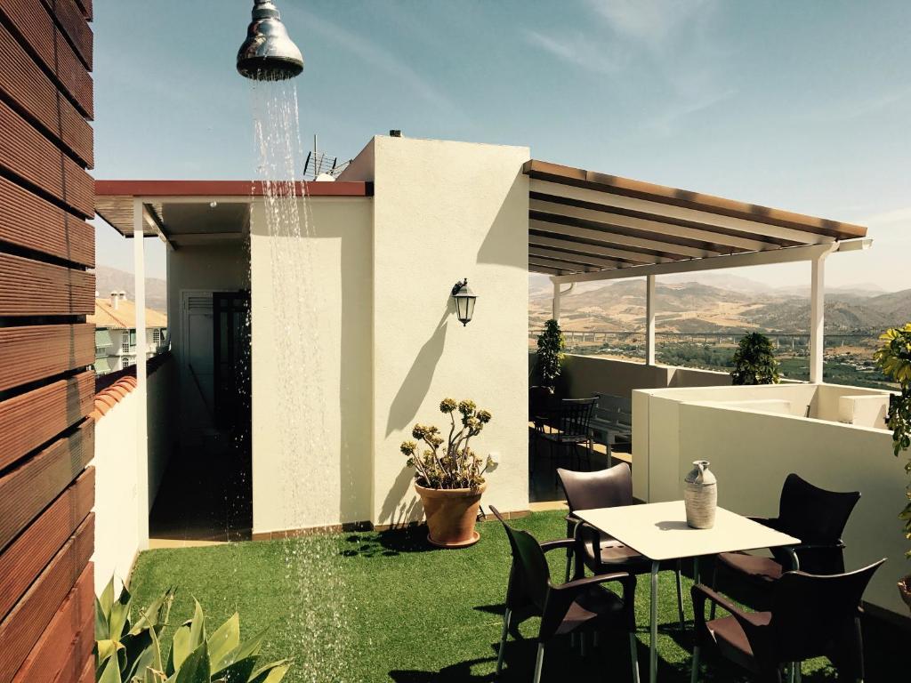 Ático Guadalhorce - Solárium privado con barbacoa