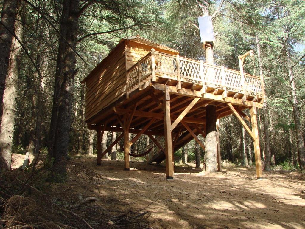 Cabane Écureuil & Cabane Chevreuil, Fournes-Cabardès