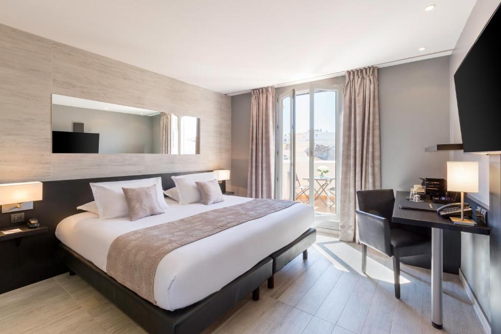 ベストウェスタン プラス ホテル マセナ ニース (Best Western Plus Hotel Massena Nice) バルコニー/テラス