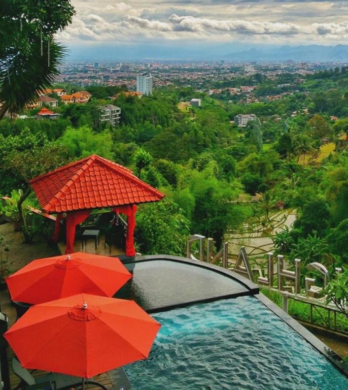 View, Dago Highland Resort in Bandung