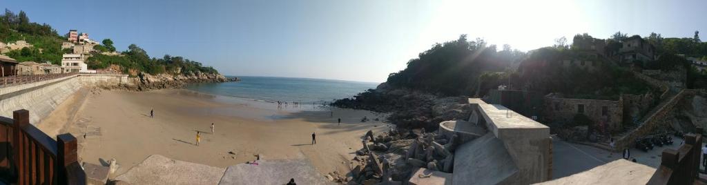 Beach, Matsu 1st Hostel in Matsu Island