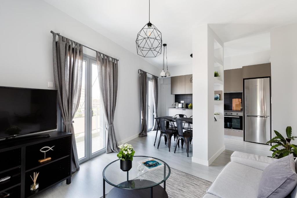 Minimal 2BD Apartment with Lycabettus view by UPSTREET photo