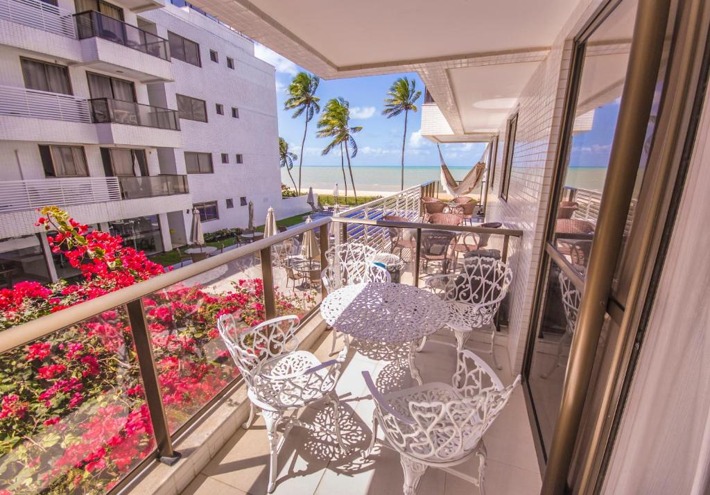 Balcony/terrace, Unique Beach - Pe Na Areia in Joao Pessoa