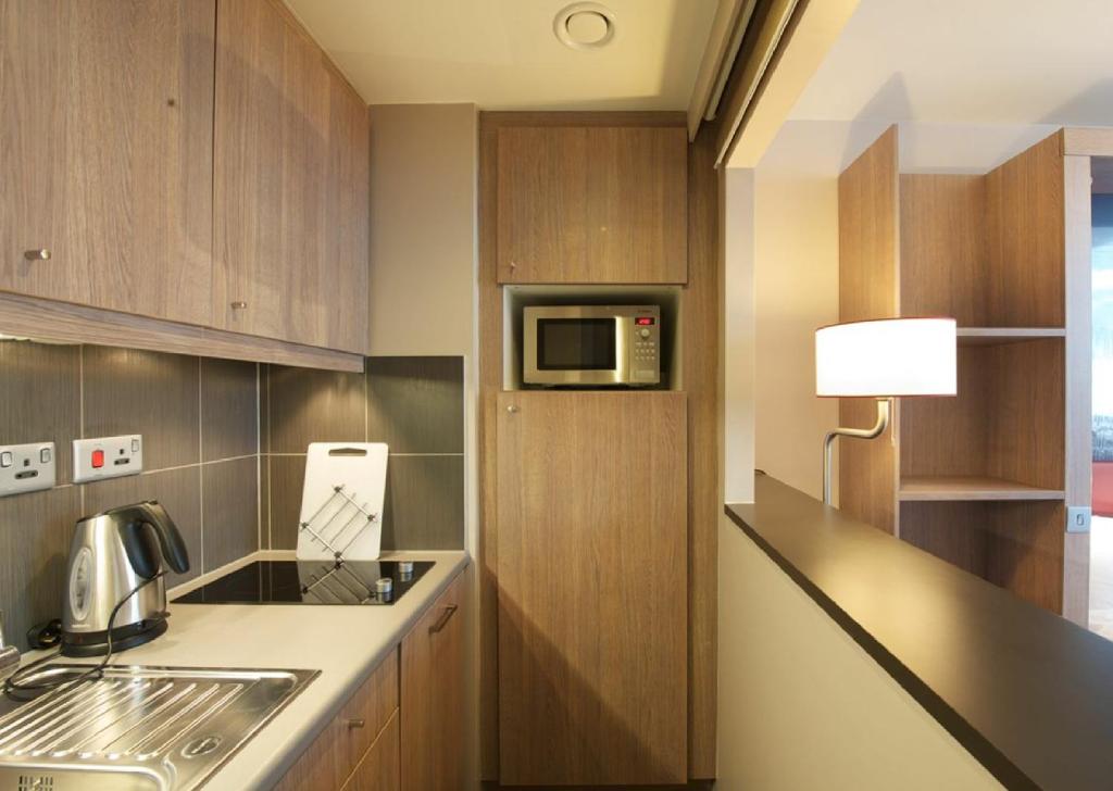 Kitchen, Adagio Liverpool City Centre in Liverpool