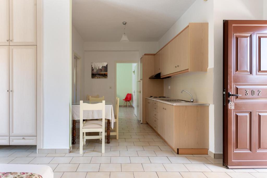 Kitchen, Byron Hotel in Kefalonia