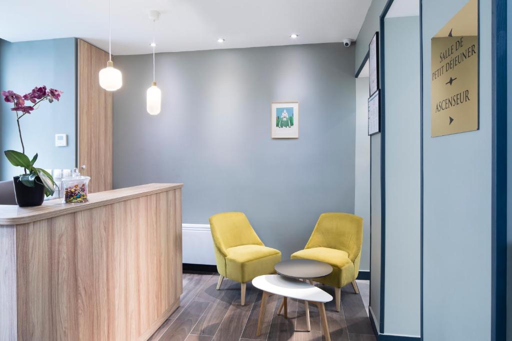 Lobby, Moulin Vert Hotel in Paris