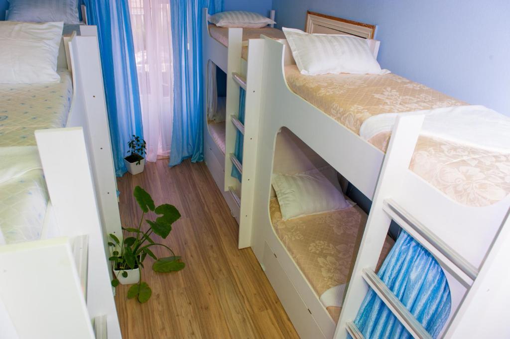 Bunk Bed in Male Dormitory Room - Top Bunk
