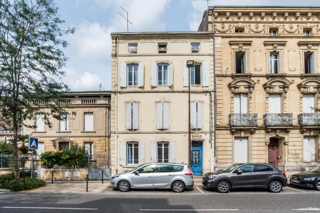 Appartements Scaliger Wifi Proche Gare 전경