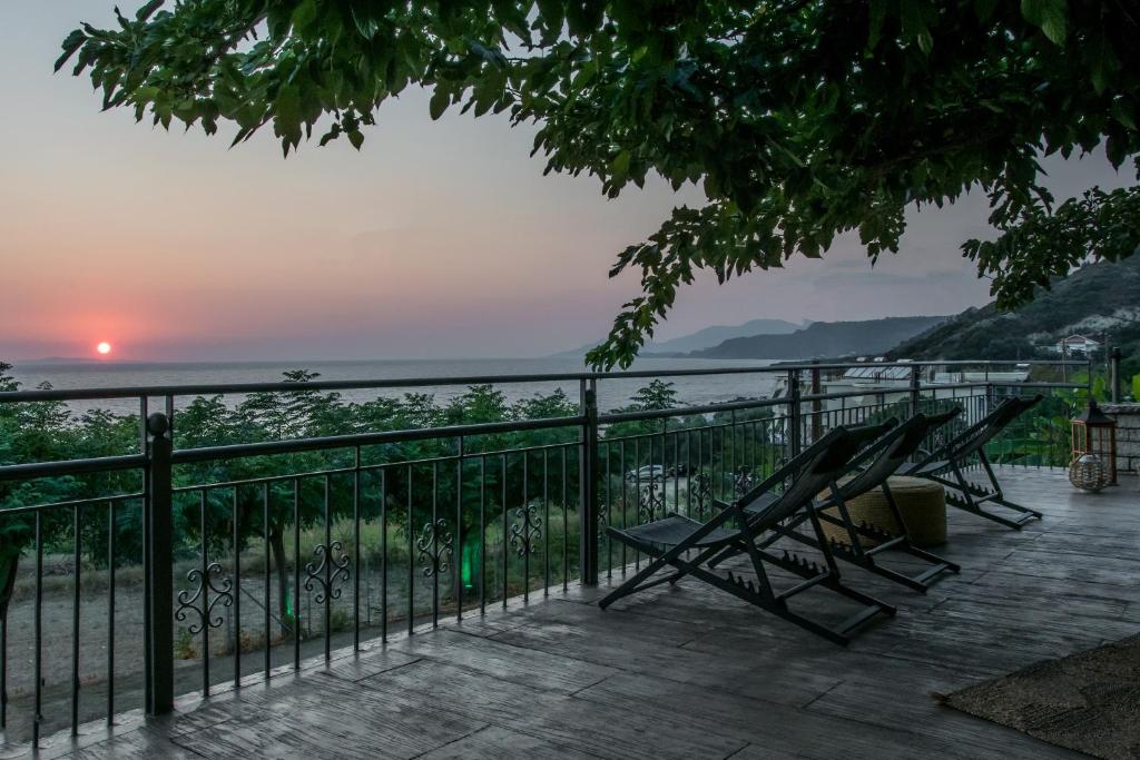 View, Hotel Agios Thomas in Lygia