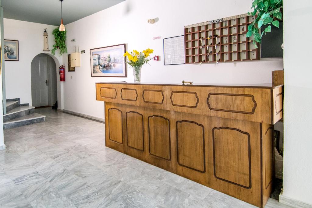 Lobby, Hotel Agios Thomas in Lygia