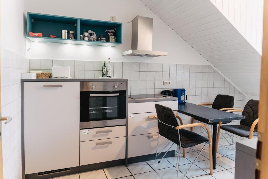 Kitchen, Apartment in Innenstadtnahe in Darmstadt