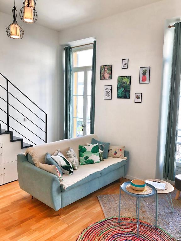 Homelivia, Appart FRIDA, mezzanine, déco raffinée et balcon - 5