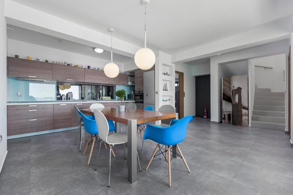 Kitchen, Villa Evian in Kavala