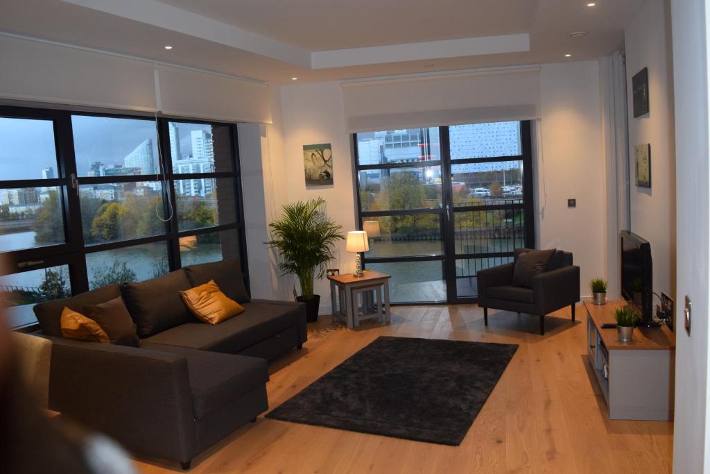 London City Island 3 Bedroom Luxury Apartments, Canary Wharf — Hotel in London