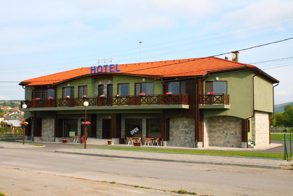 A szálláshely kívülről
