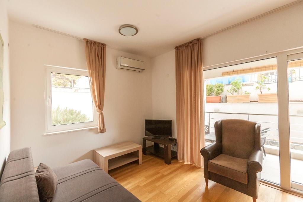 1 hálószobás apartman terasszal - földszint