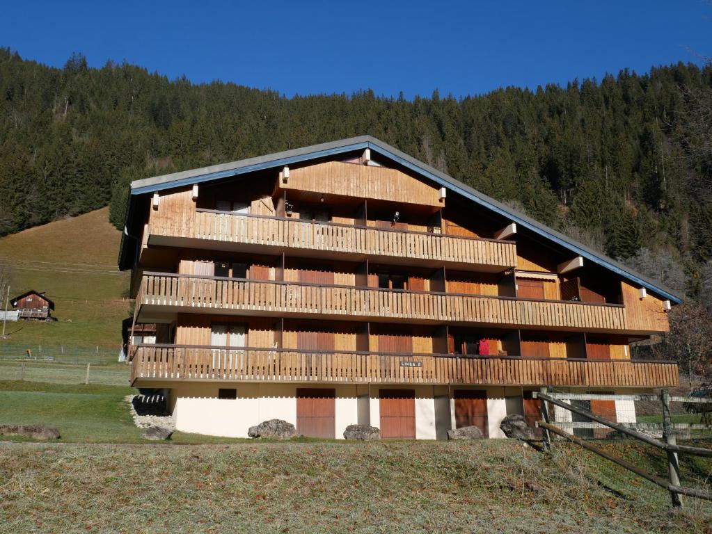 Appartement 4 personnes au pied des pistes du Linga a CHATEL 전경